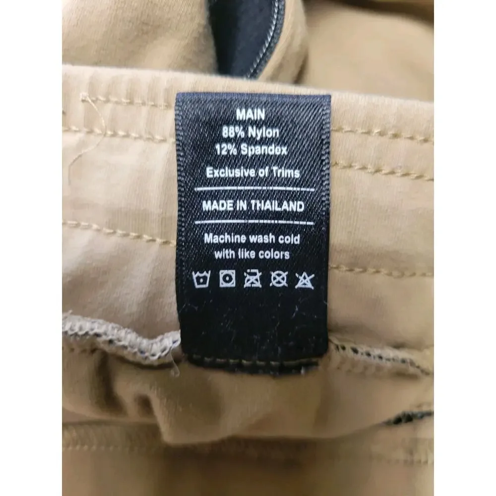 Public Rec Pants Men 40x34 Beige All Day Every Day Sweat Nylon Stretch Active